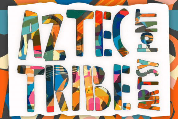 Aztec Tribe: A Whimsical Font for Creative Expression