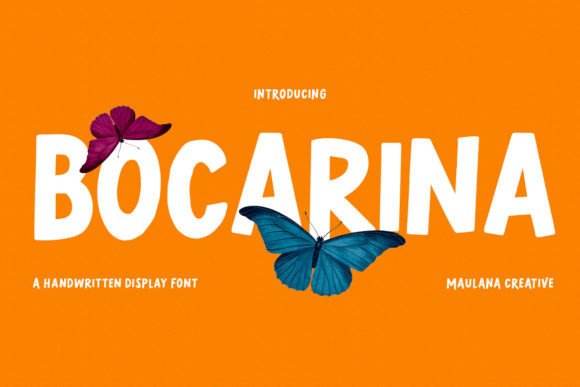 Bocarina: A Playful Display Font for Eye-Catching Designs