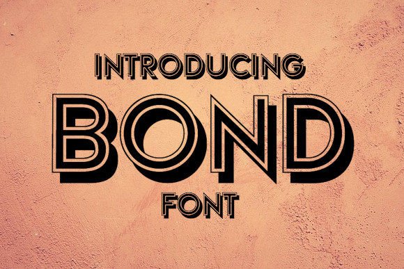 Bond: A Bold Statement in Modern Typography