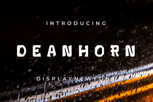 Dean Horn: A Cool and Authentic Display Font for Modern Designers