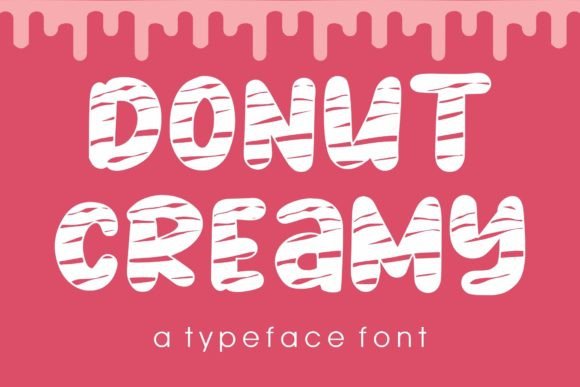 Donut Creamy: A Playful Font for Purposeful Design
