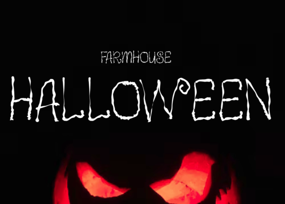 Farmhouse Halloween: A Creative Font Duo for Spooky and Playful Designs