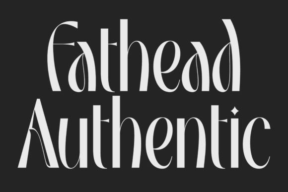 Fathead Authentic: A Font That Elevates Your Design Game