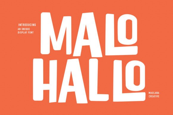 Malohallo: A Font That Elevates Joyful Design with Strategic Purpose