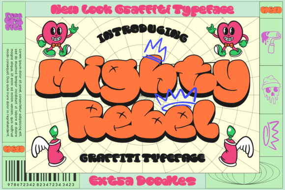 Mighty Rebel: The Funky Font That Elevates Your Design Game