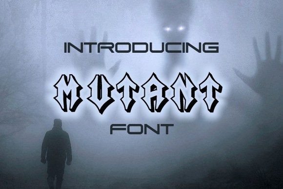 Mutant Font: Bold Typography for Daring Designs
