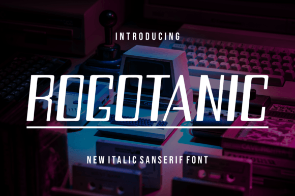 Rogotanic: A Cool and Modern Display Font for Impactful Design