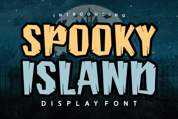 Spooky Island: A Unique Font for Halloween and Eerie Designs