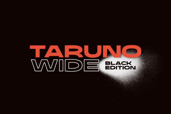 Taruno Wide Black: The Bold Font That Elevates Modern Design